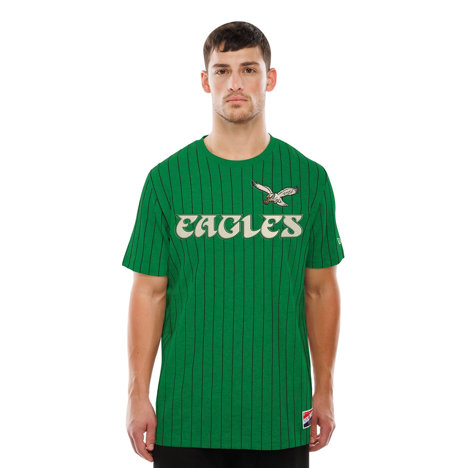 Philadelphia Eagles Retro Stripe NFL T-Shirt Green