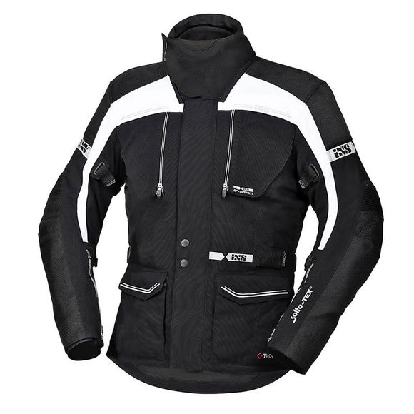 Ixs Traveler-St Motorcycle Jacket - Black / WhiteRef: IS0857
