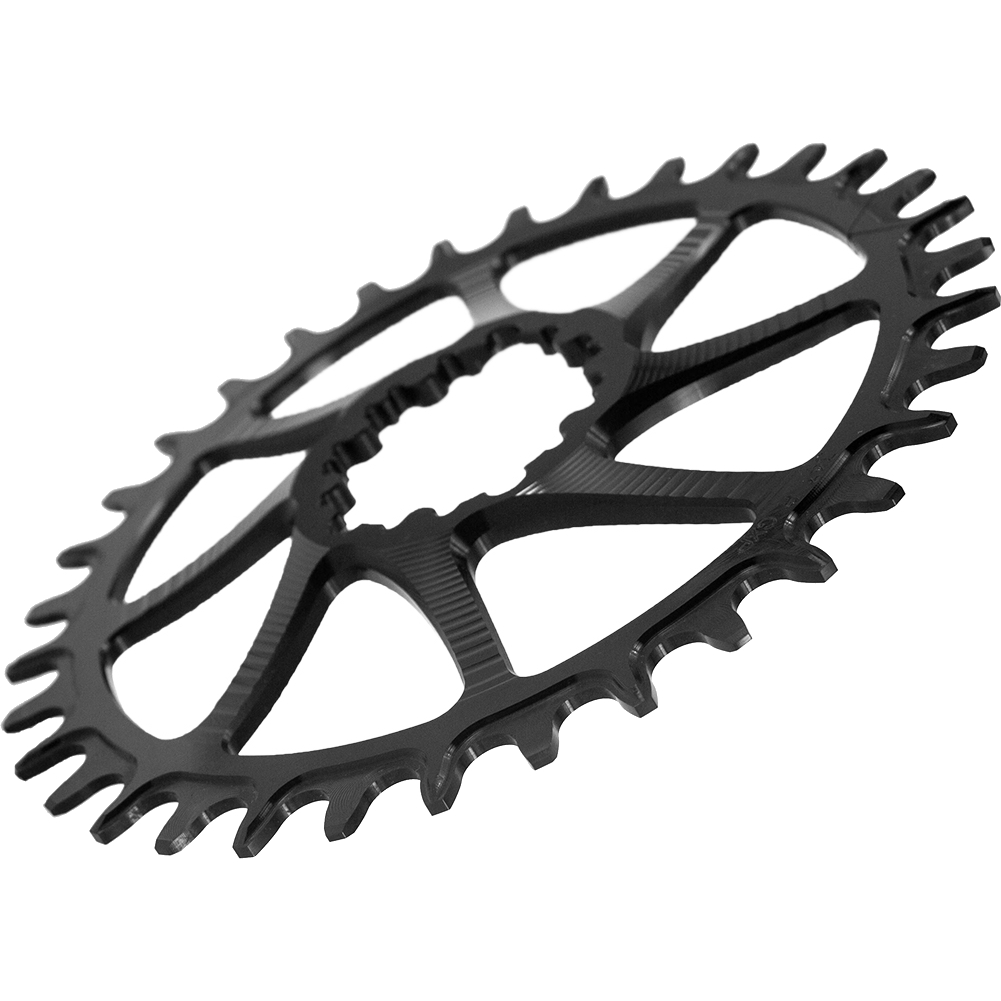 Garbaruk MTB Chainring - Direct Mount / Round / Narrow-Wide / Boost - for SRAM GXP - silver