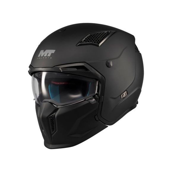 Jet helmet MT HELMETS STREETFIGHTER SV S - PURE - BlackRef: MTH0196