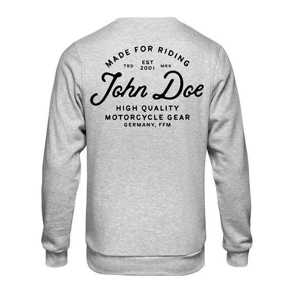 John Doe JD LETTERING Sweatshirt - GreyRef: JDE0255
