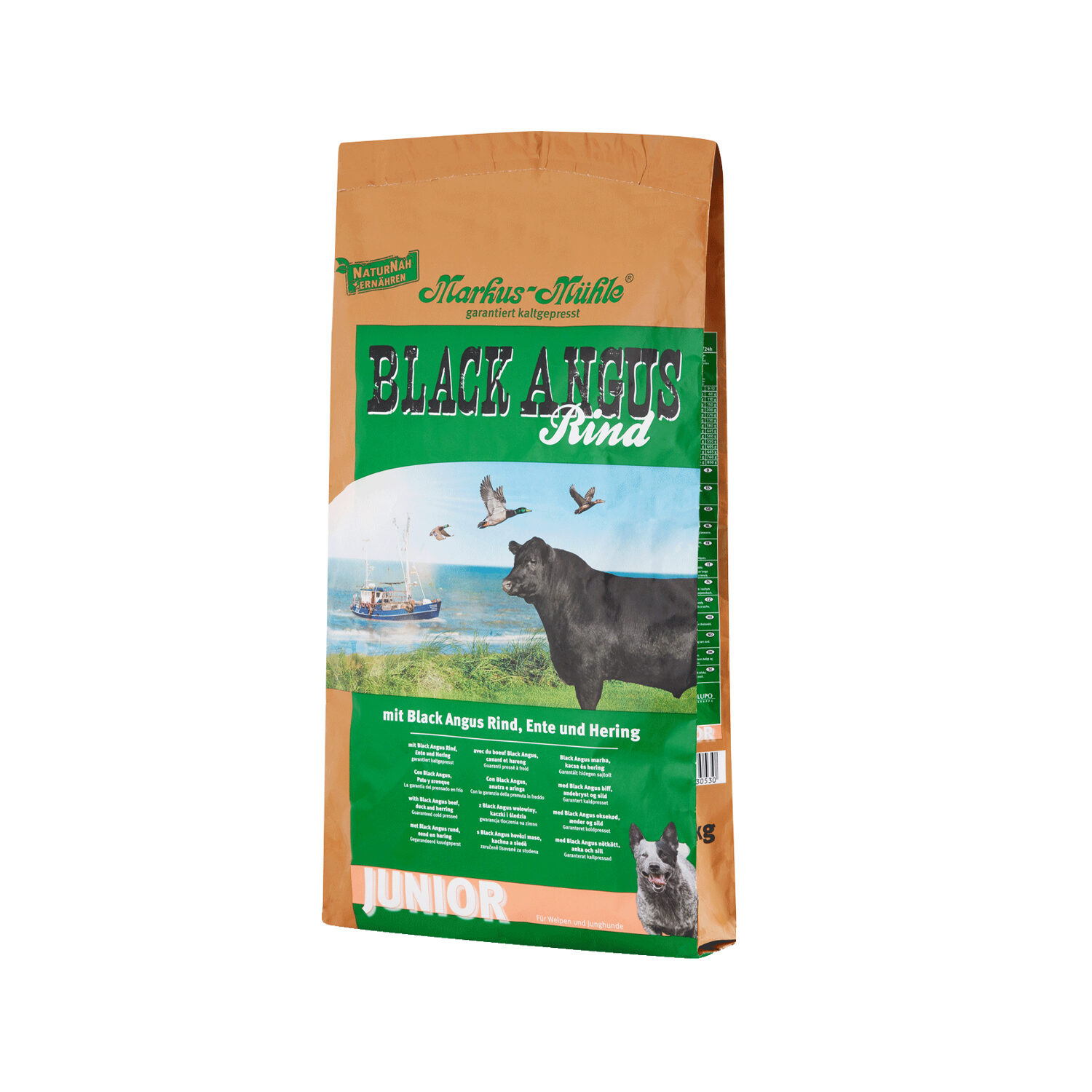 Markus-Mühle Black Angus - Junior - 5 kg