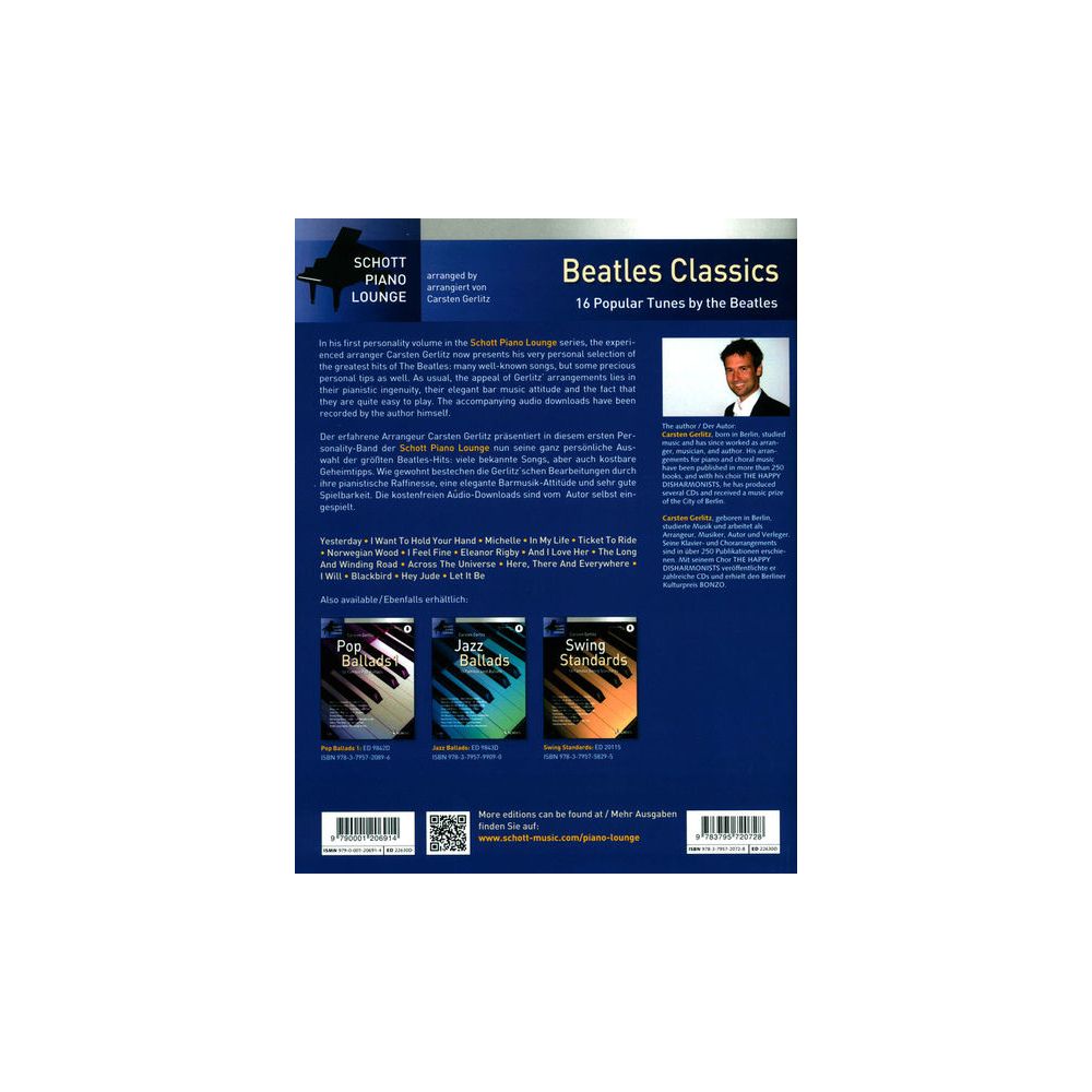 Schott Beatles Classics Piano – Thomann Ireland