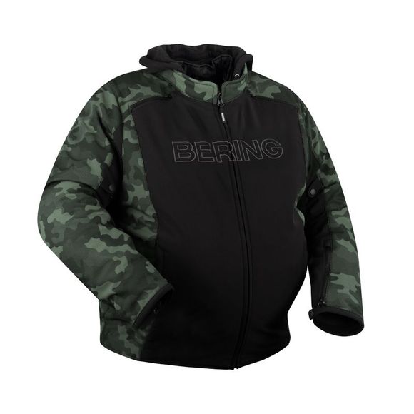 Veste Moto Bering DAVIS KING SIZE - Noir / GrisRef : BR1581
