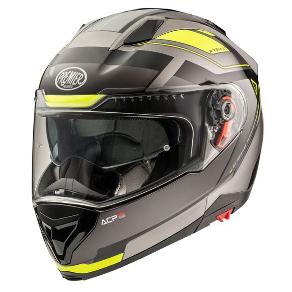 Modular helmet Premier delta - asy17 - gray / yellowRef: PE0375