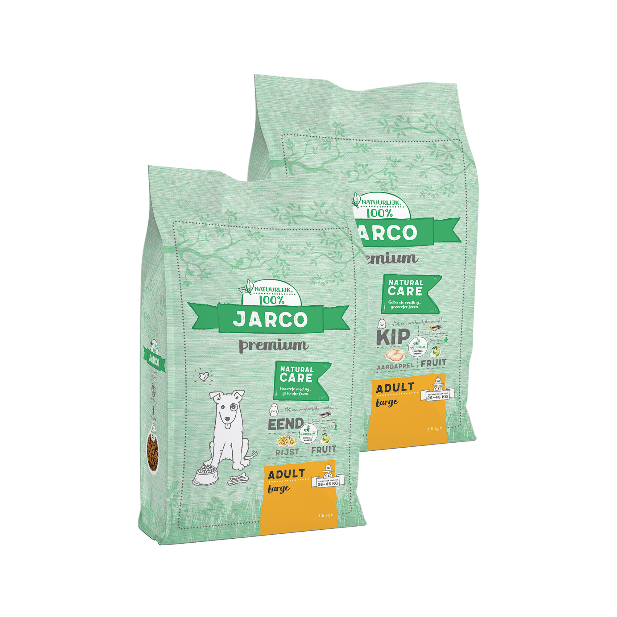 Jarco Premium Adult Dog Large - Duck - 15 kg