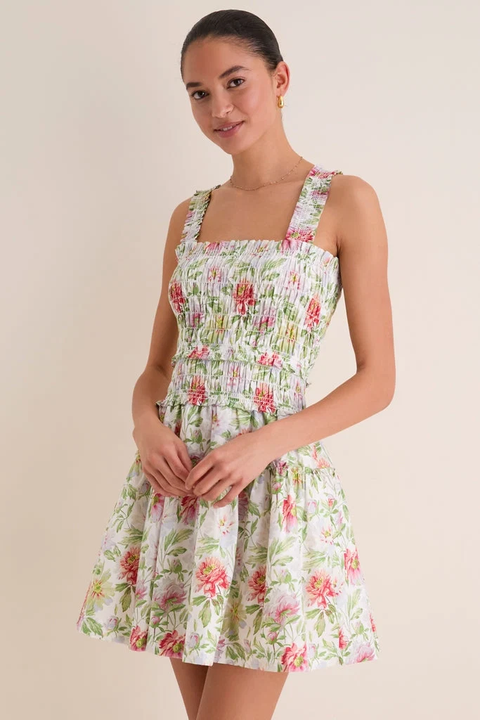 Peony Chintz Azalea Mini Nap Dress