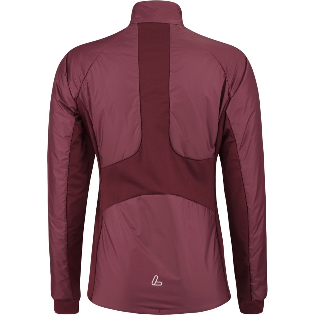 Löffler Athletica Primaloft 60 Hybridjacket Women - aubergine 536