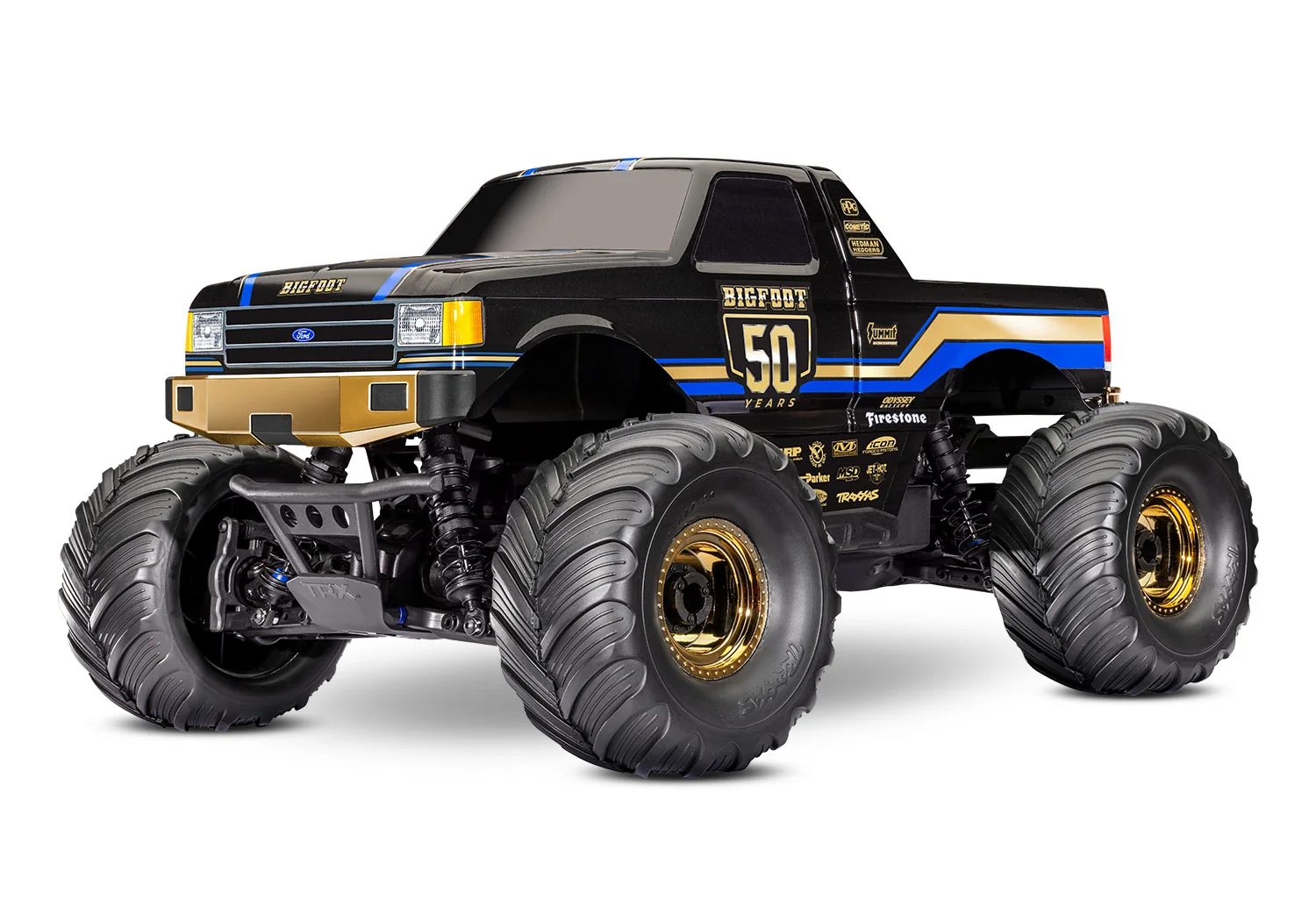 Traxxas BIGFOOT 50th 4X4 BL-2s 67134-1