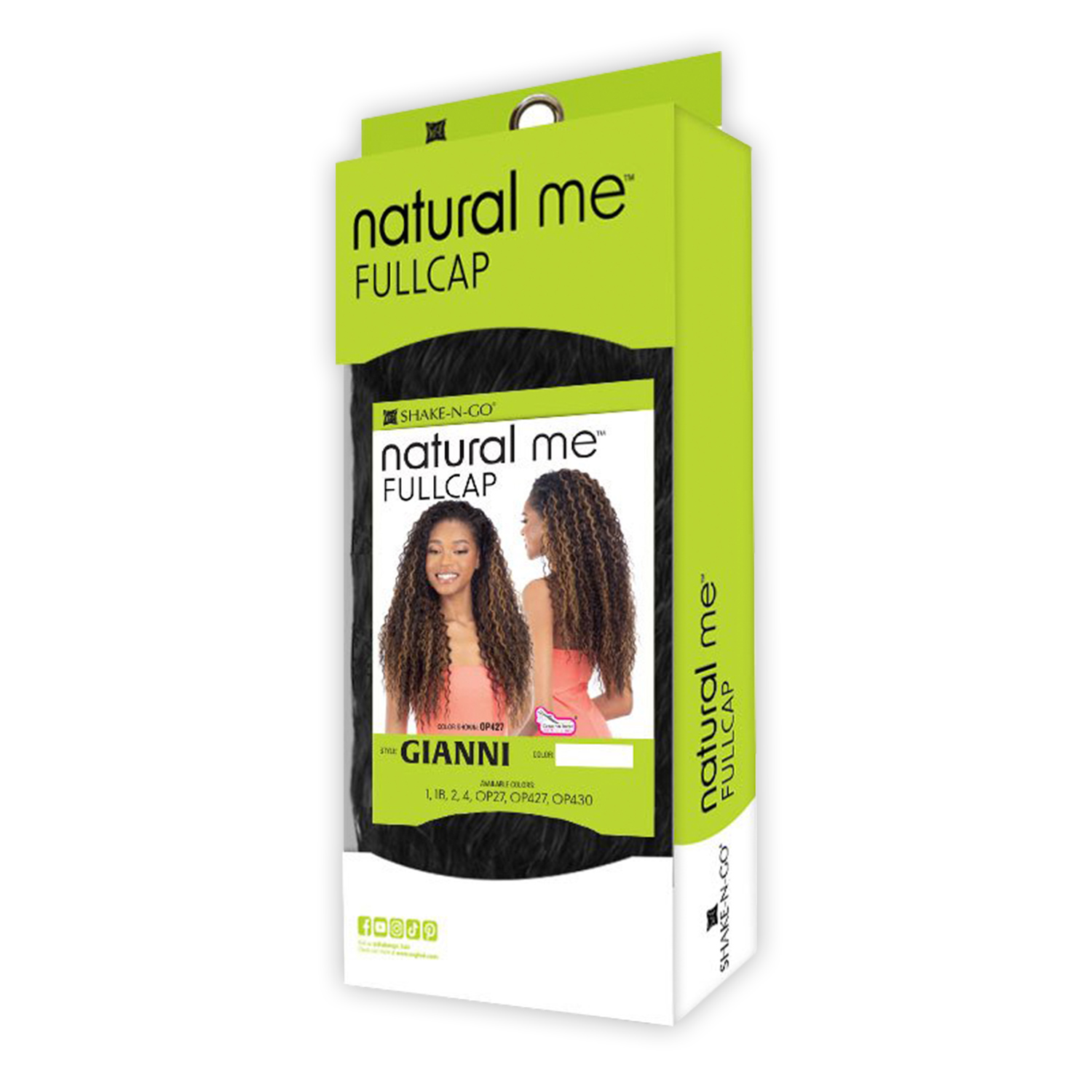Shake-N-Go Natural me Wig Fullcap Gianni