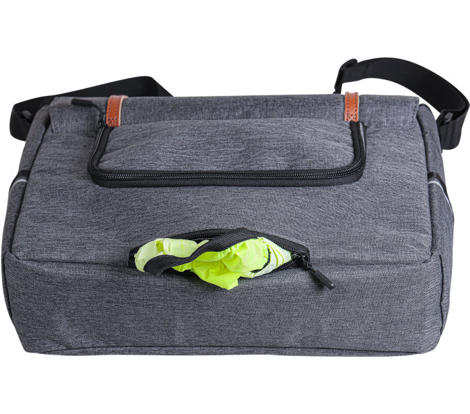 Zéfal Urban Messenger Bike Shoulder Bag 11L - grey