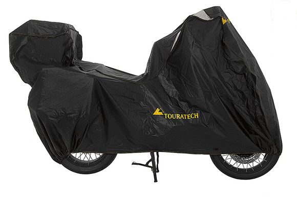 Touratech Exterior motorcycle cover - Trails with top case - Universal BlackRef: Trt01192A / 01-601-0020-0