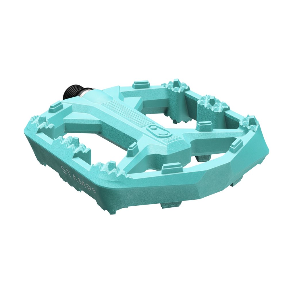 Crankbrothers STAMP 0 Small - Flat Pedal - turquoise