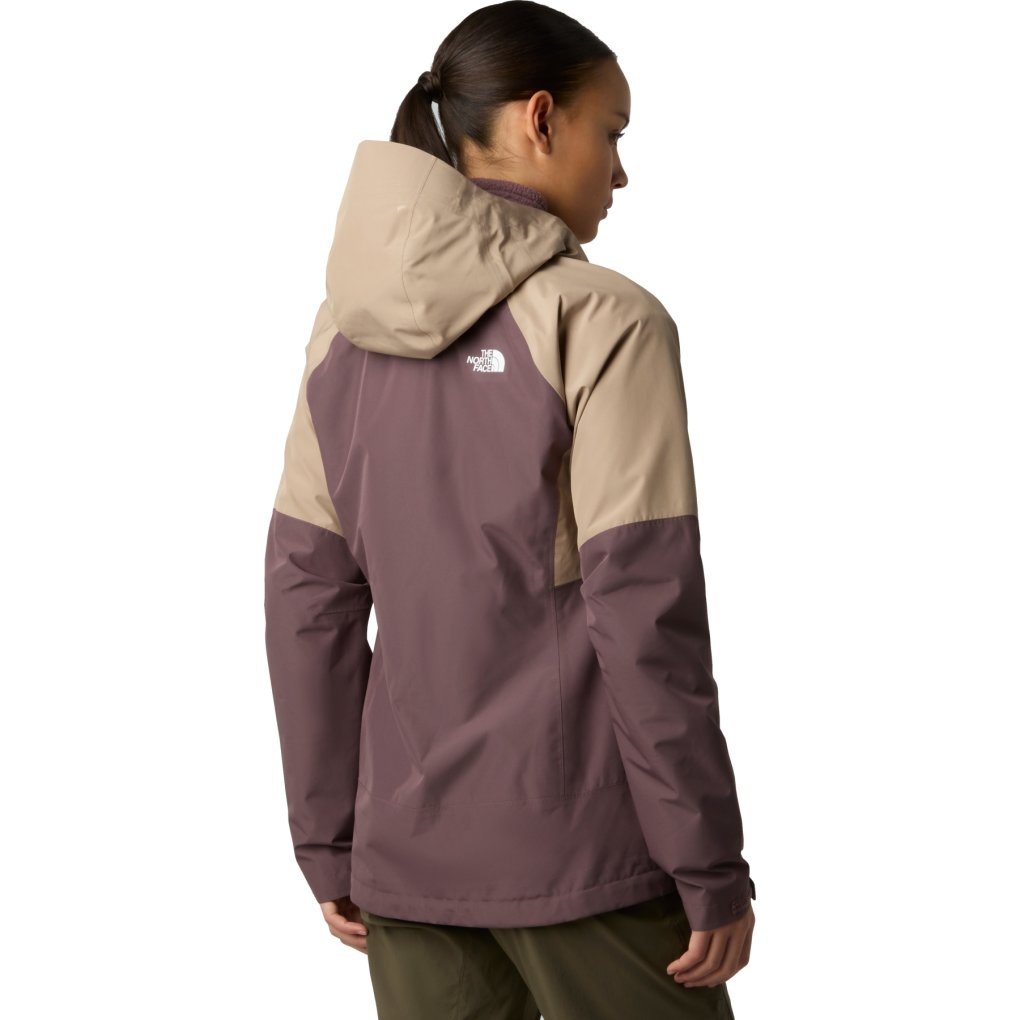 The North Face Diablo Dynamic Zip-In Jacket Women - Mushroom Grey/Tawny Quartz