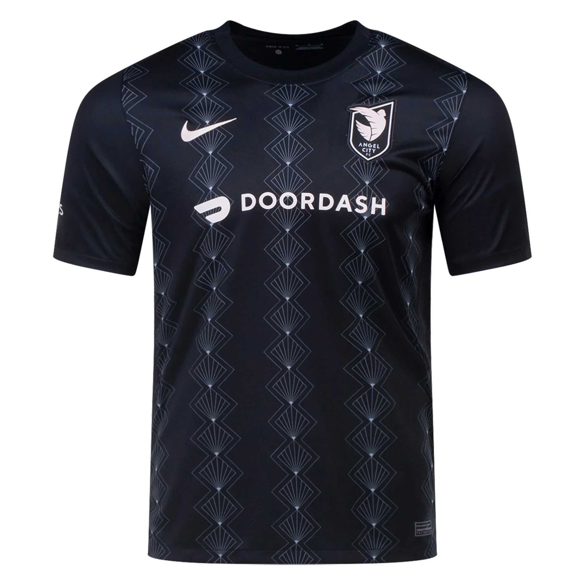 Mens Angel City Home Jersey 22/23 (Black/Flat Silver/Orange Pearl)