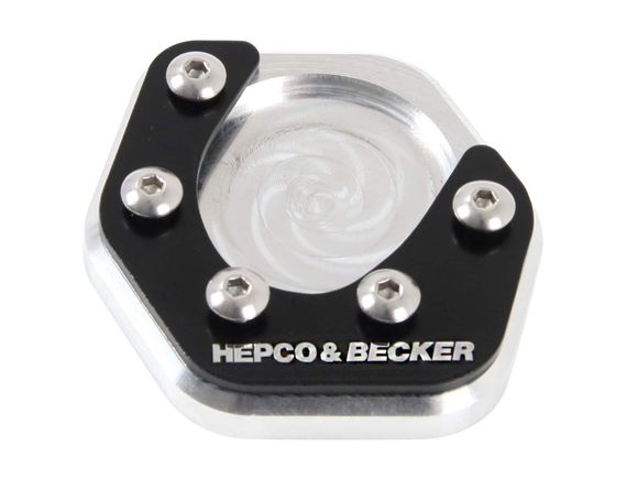 Hepco & Becker side stand extension - black/silverKTM 125 125 DUKE ABS - 2017 - 2023Ref: HBE04604A / 42117554 00 91
