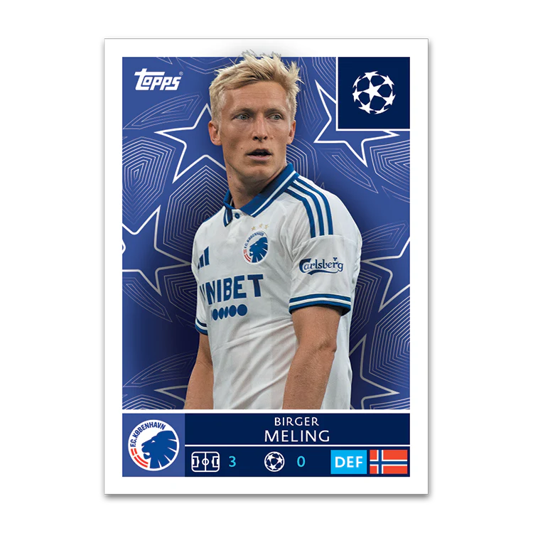 Champions League Stickers 25/26 - Mega Booster Pack