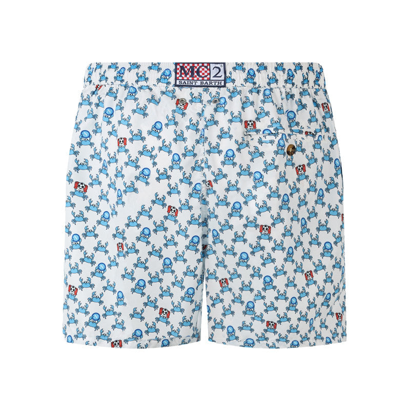 SSC Napoli Crab Swim Shorts