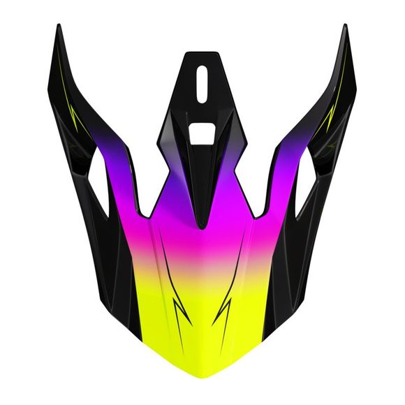 Tt Shot Pulse Children'S Visor X-Trem Pink Neon Yellow Glossy - Blue / YellowRef: so2851 / a06-21od-ck4-p01