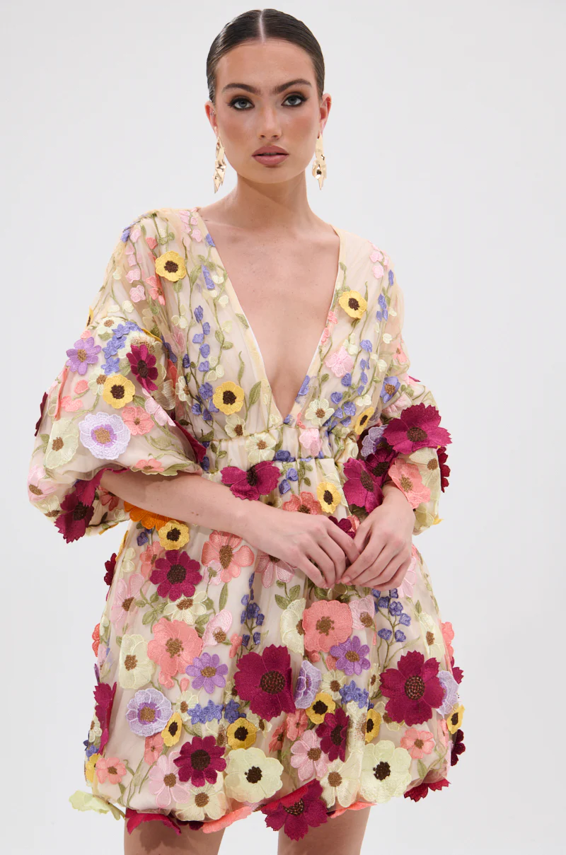 Floral Baby Mini Dress