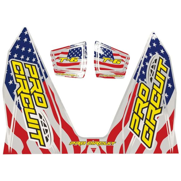 Pro Circuit Stickers T6 Universal Stars And StripesRef: PC0096 / 18602273