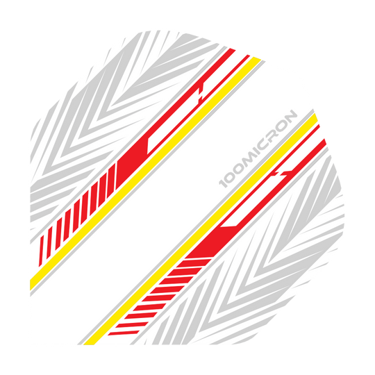 Pentathlon Flights white/red/yellow