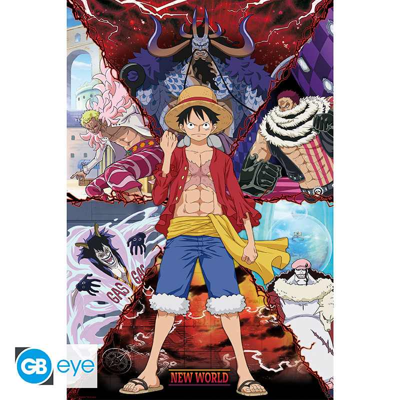 ONE PIECE Poster Luffy vs New World (91.5x61cm)