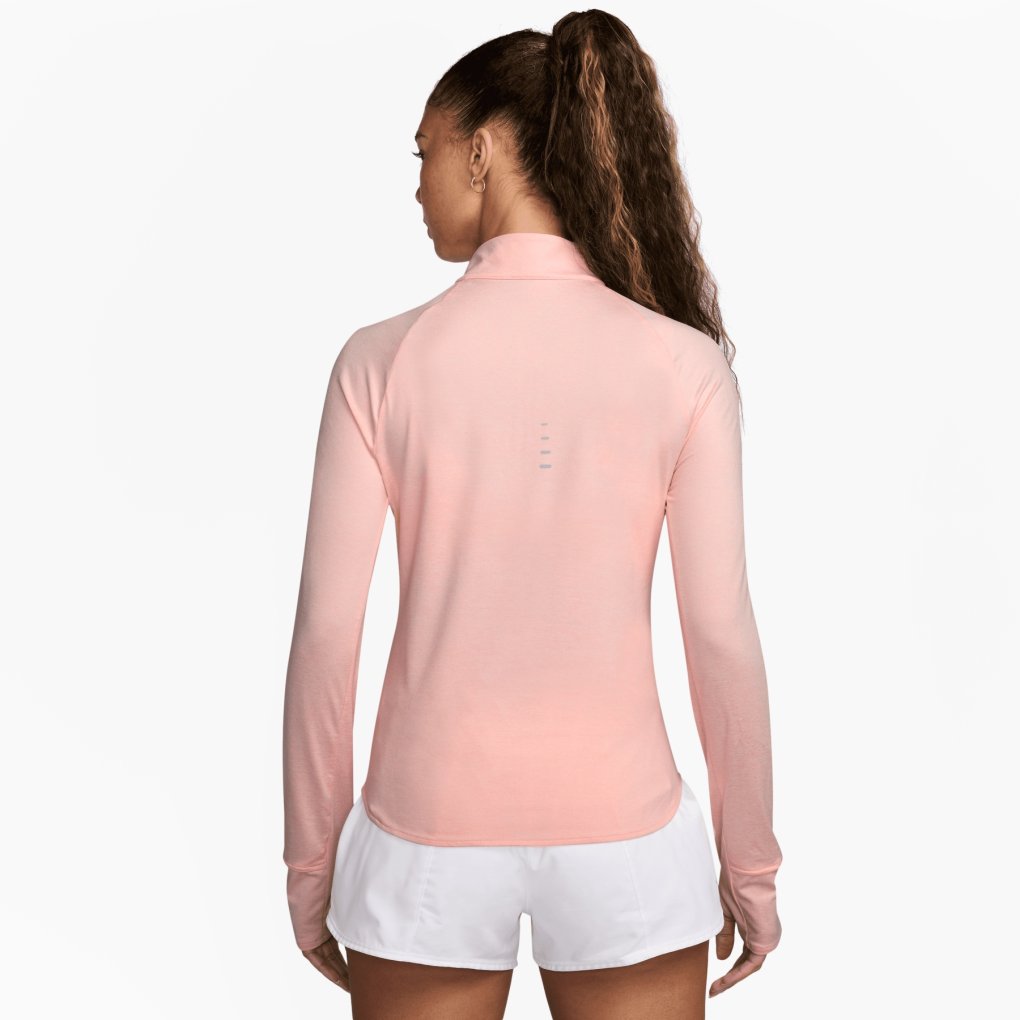 Nike Swift Dri-FIT UV 1/4-Zip Longsleeve Top Women - atmosphere/htr/reflective silver HQ0499-607