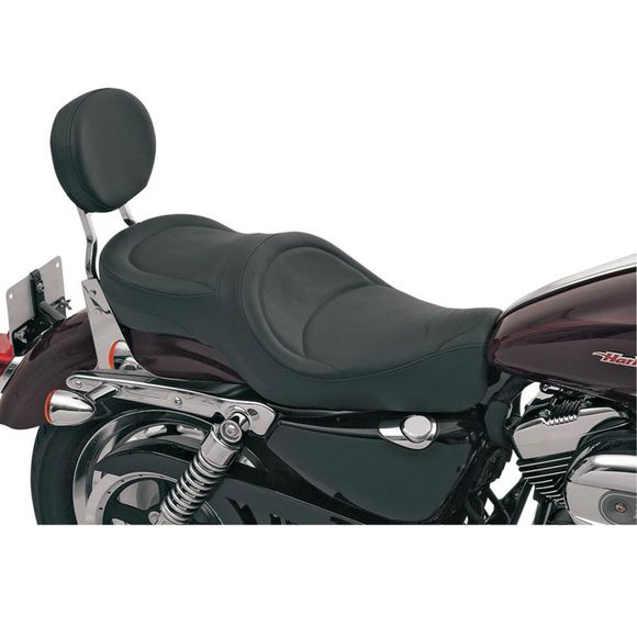 Drag Specialties Wide low profile comfort saddle - BlackRef: DRG0039 / 08040298