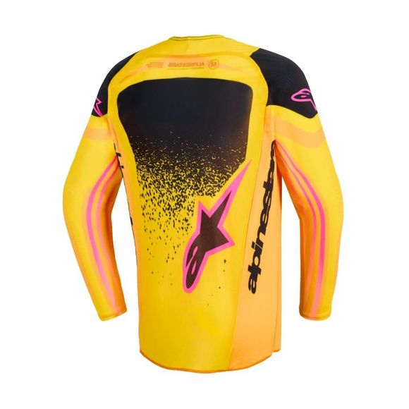 Maillot cross Alpinestars TECHSTAR - NOMUR 2025 - Orange / JauneRef : AP4033