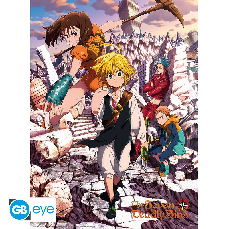 THE SEVEN DEADLY SINS Poster Sins (52x38cm)