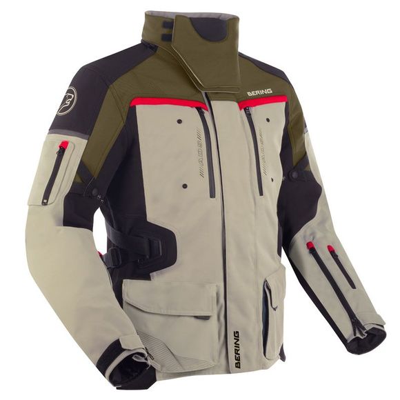 Bering Freeway Motorcycle Jacket - Beige / BlackRef: BR1490