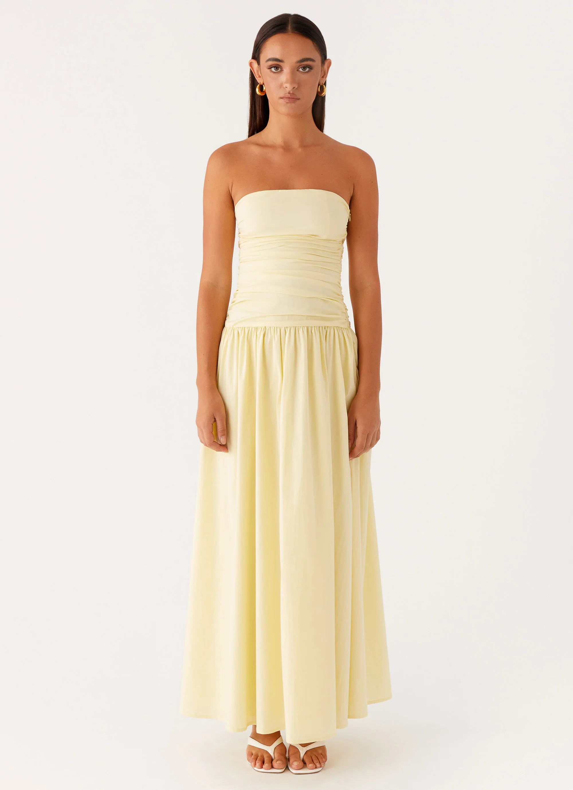 Carmel Maxi Dress - Yellow