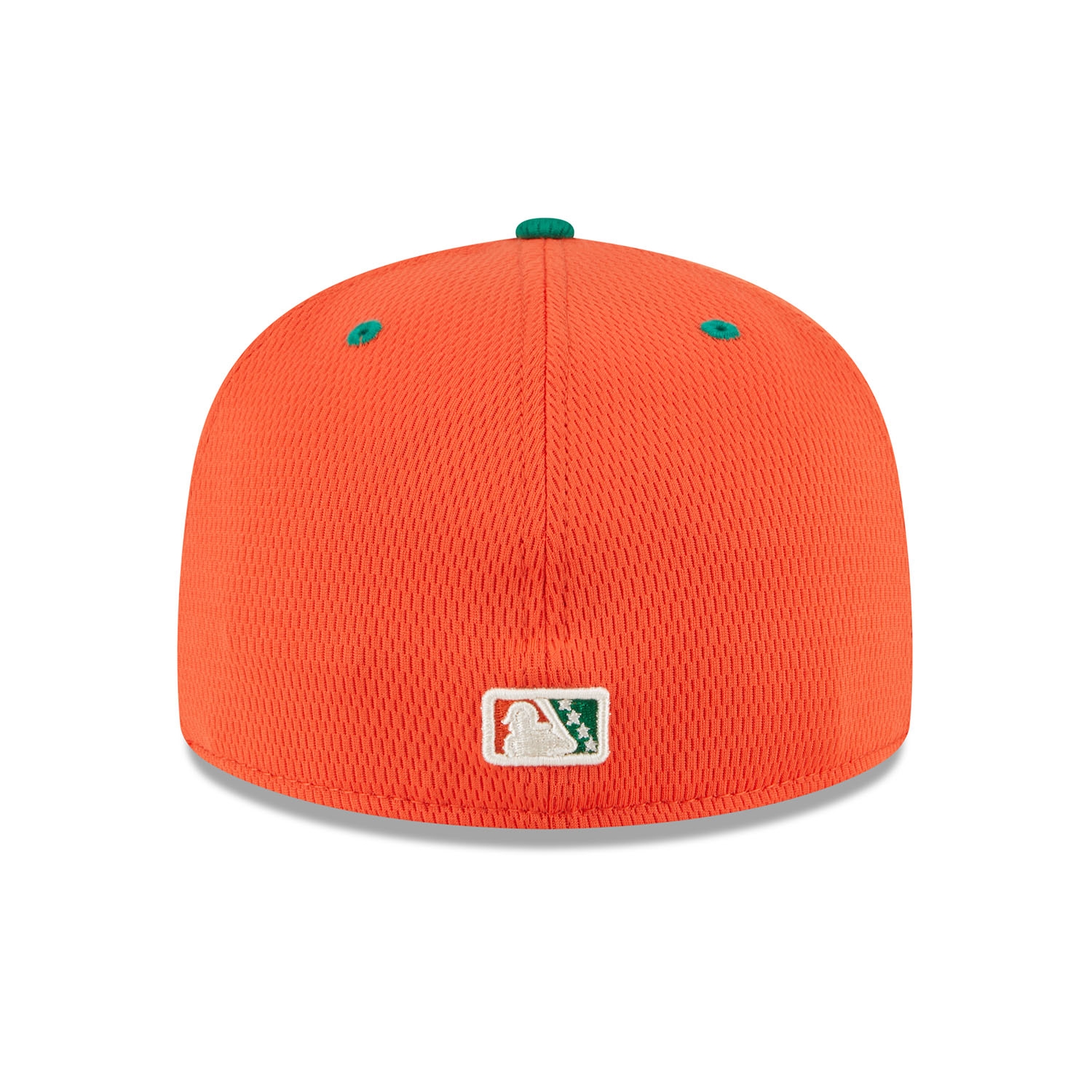 Greensboro Grasshoppers MiLB Batting Practice Authentic 59FIFTY Fitted Cap Orange