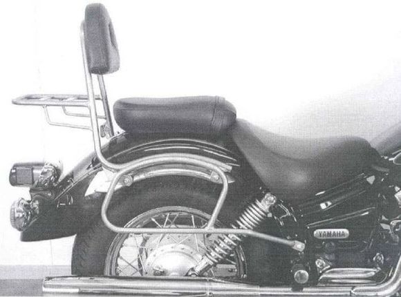 Hepco & Becker sissy bar - chromeRef: Hbe05402A / 600436 00 02