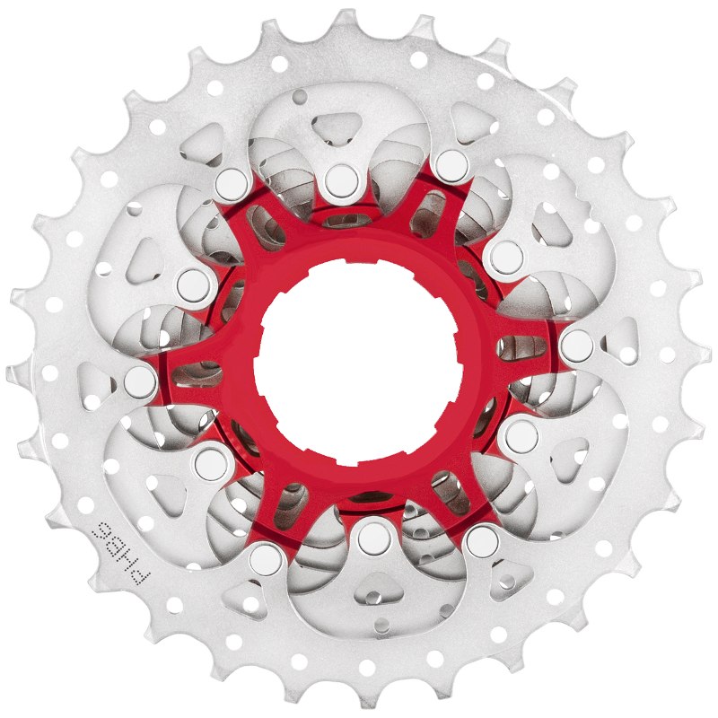 SunRace CSRX0 Cassette 10-speed - silver