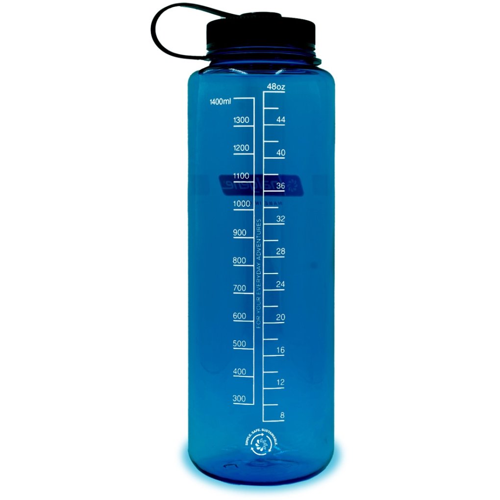 Nalgene Wide Mouth Sustain Silo Bottle - 1.5L - blue