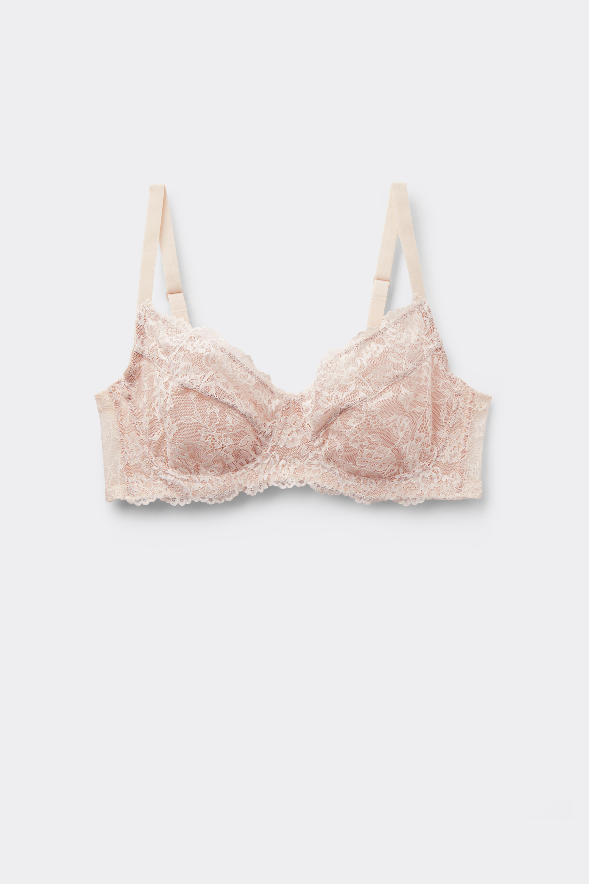 Paris Recycled Lace Unpadded Balconette Bra