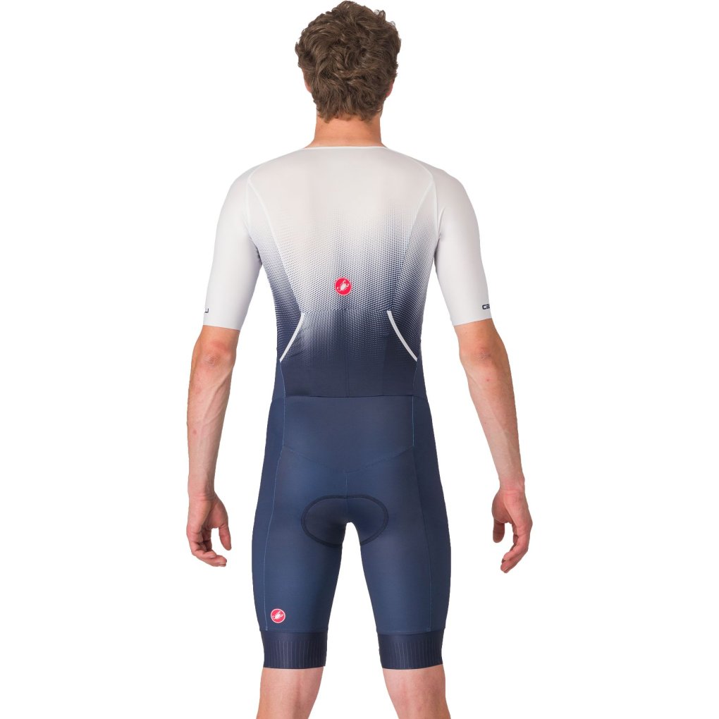 Castelli Core Tri Suit Short Sleeve Men - belgian blue/white 424