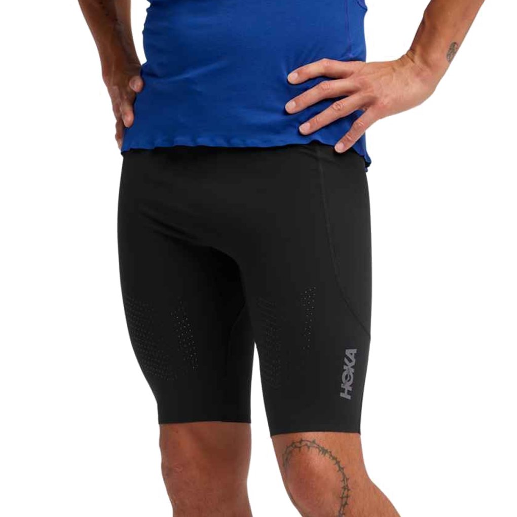 Hoka Skybreeze Half Tights Men - black