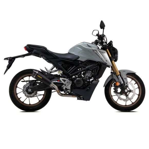 Arrow Complete Line X-kone nichrom Dark carbon tip - BlackHONDA 125 CB 125 R NEO SPORT CAFE ABS - 2021 - 2024Ref: AW0153 / 51519XKNW