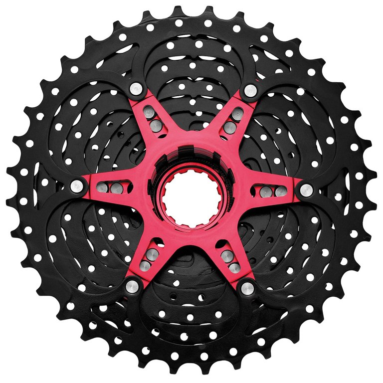 SunRace CSMX0 Cassette 10-speed - 11-36 - black chrome