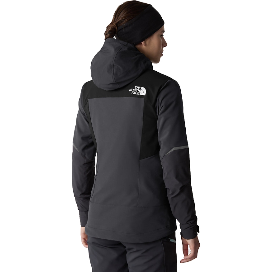 The North Face Dawn Turn Hybrid Softshell Jacket Women - Asphalt Grey/TNF Black/Asphalt Grey