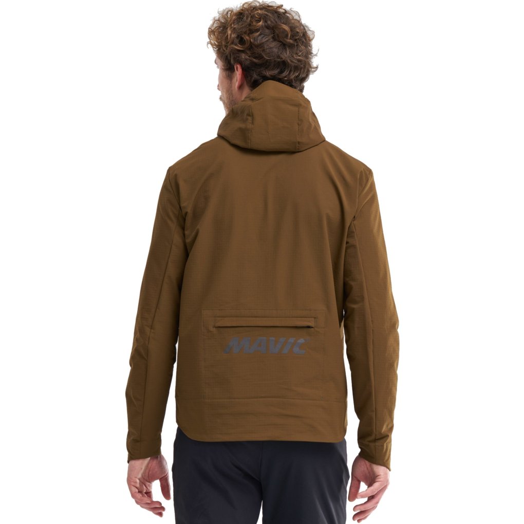 Mavic Deemax Thermo Wind Hoody Anorak Men - desert palm