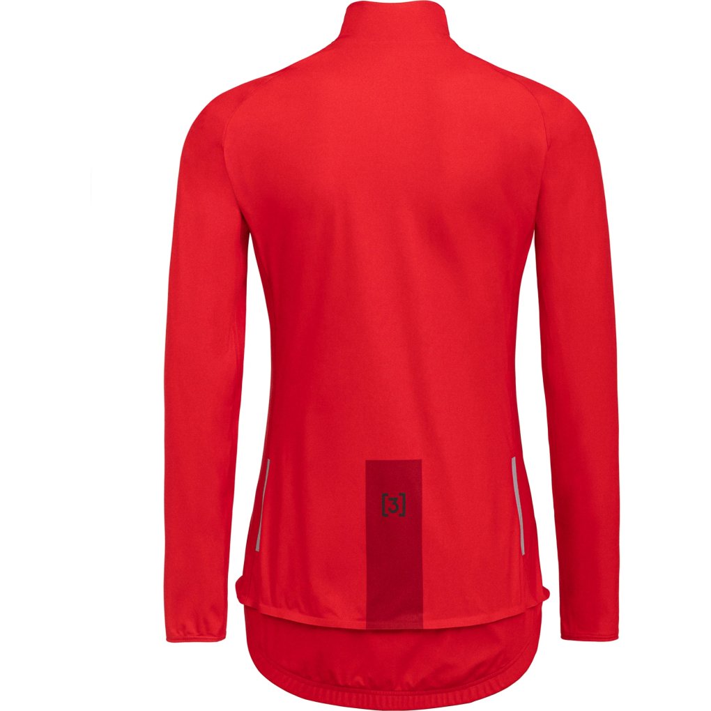 Hiru Lab Rain Jacket Men - red