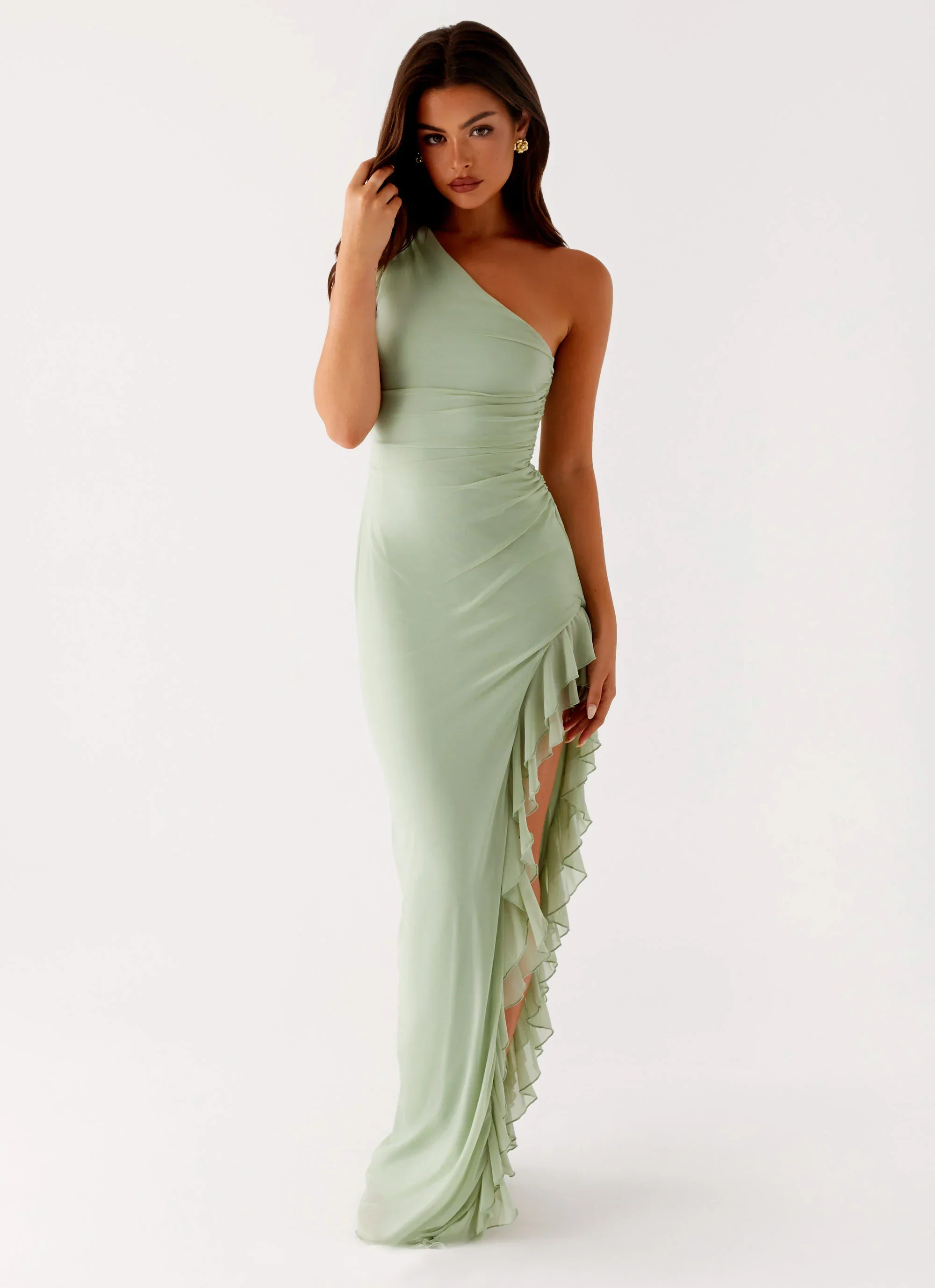 Clarence Maxi Dress - Sage