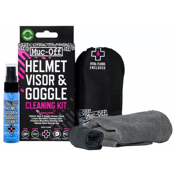 Helmet Muc-Off helmet cleaner, Visor & goggle cleaning kit v2 universalRef: muc0073 / 37040407