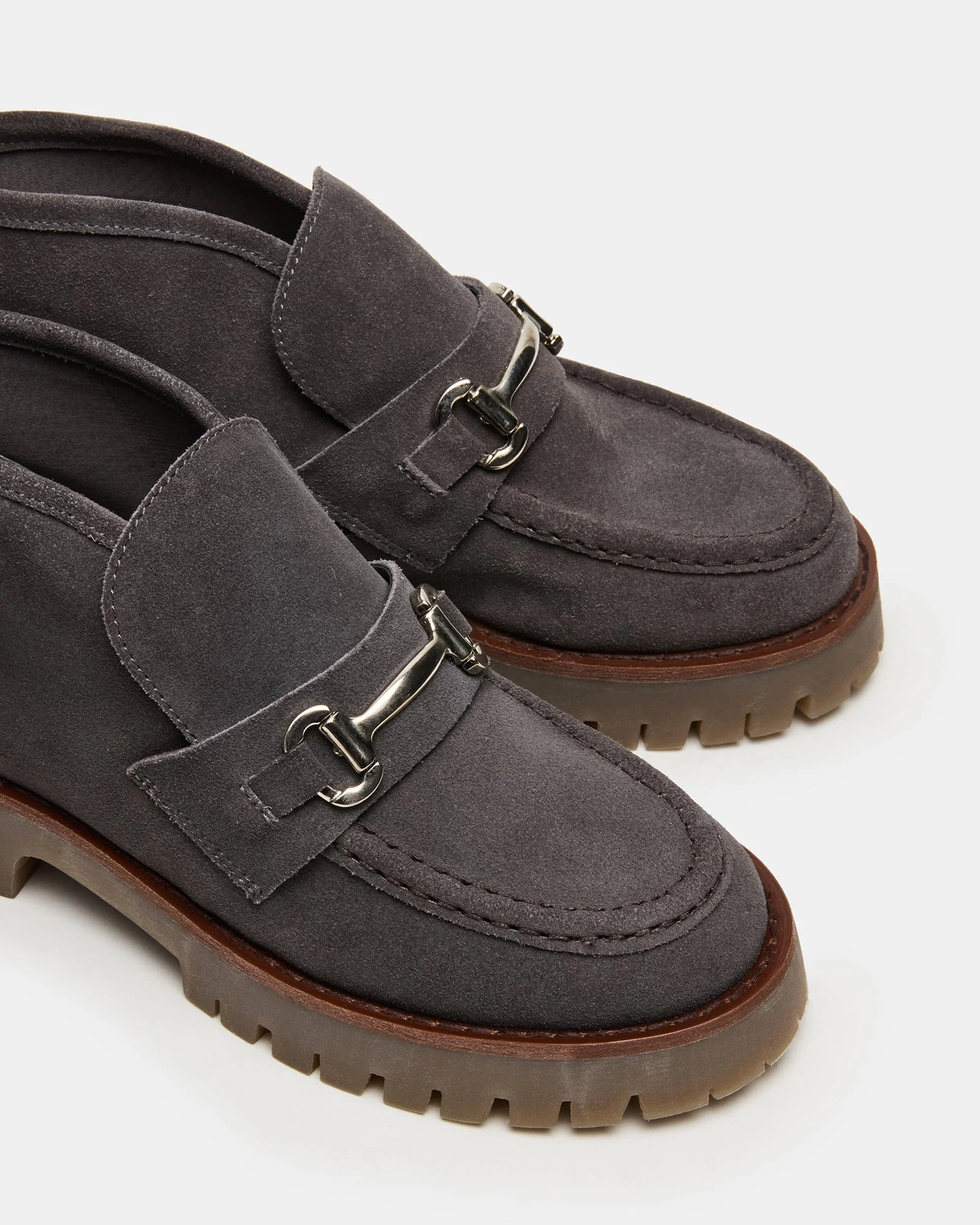 Leon Grey Suede