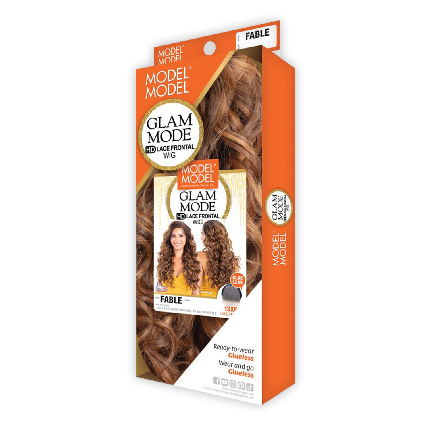 ModelModel HD Lace Frontal Wig Glam Mode Glueless 13X6 Fable
