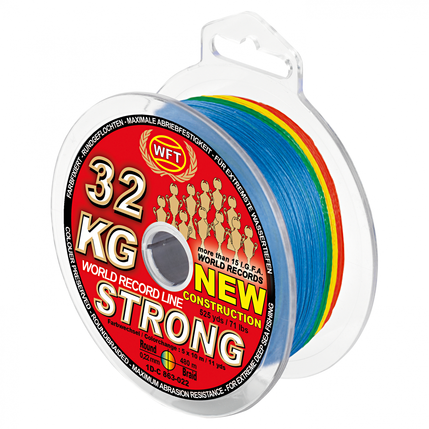 WFT WFT fishing line KG Strong Exact